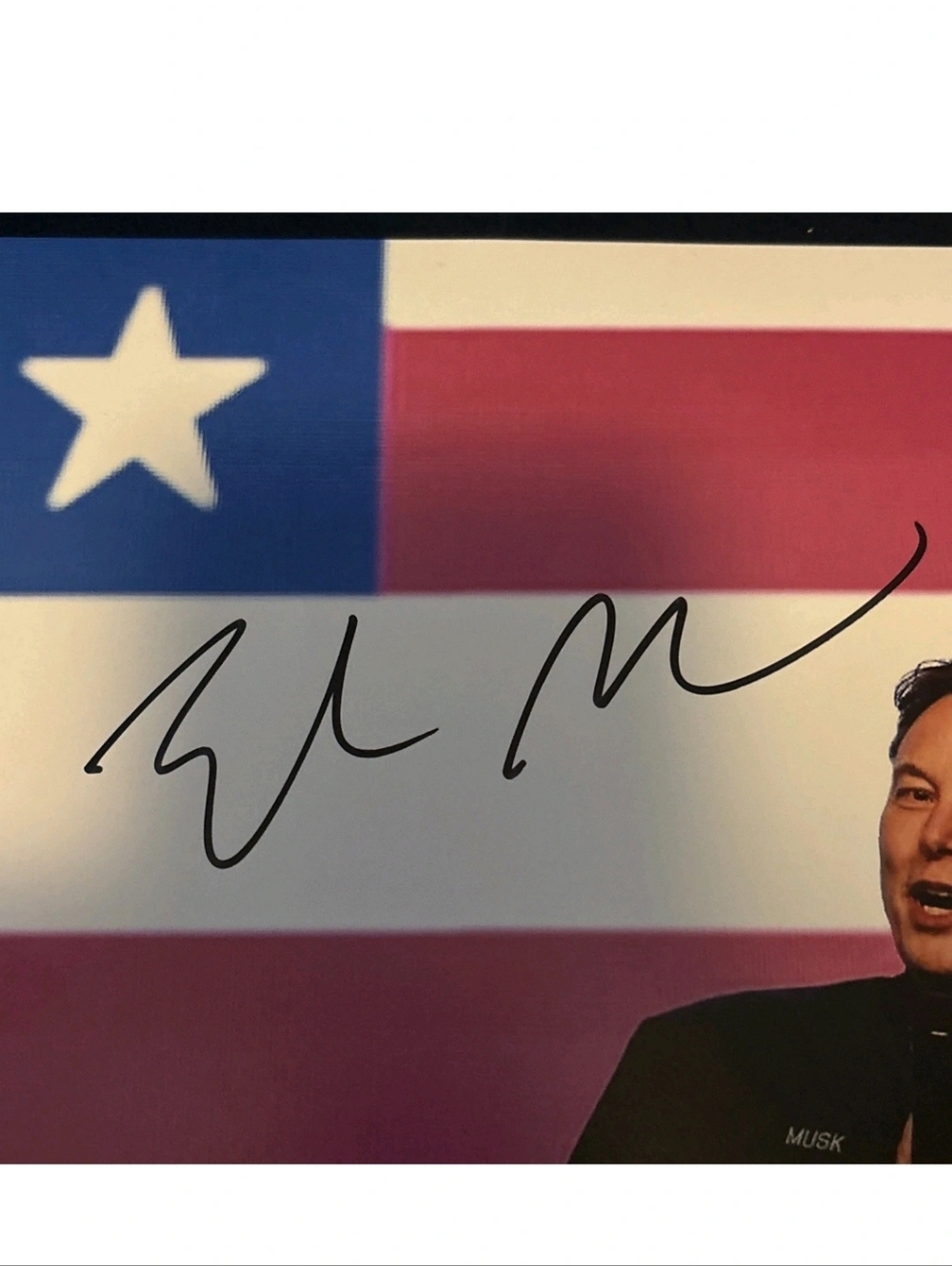 Elon Musk Autograph - Picture 3 of 5